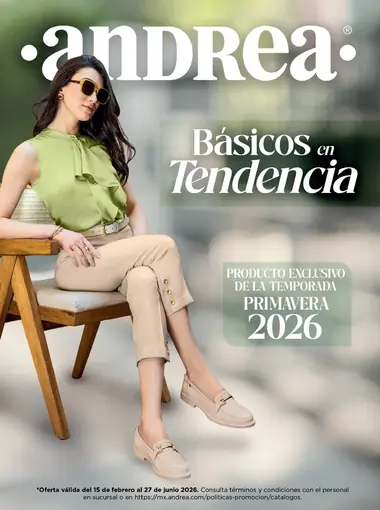 Catalogo Andrea Basicos en Tendencia 2026 - portada