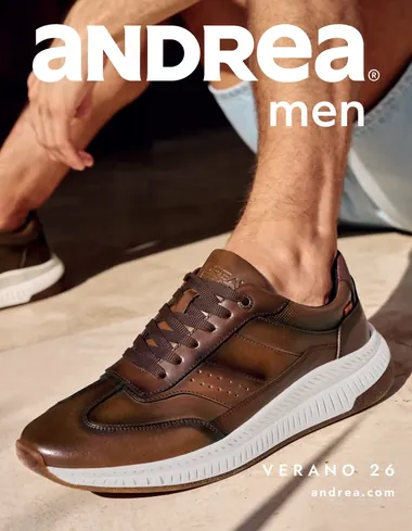 Catalogo Ferrato Zapatos de Hombre Andrea 2026