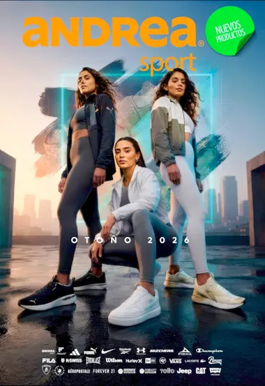 Catálogo Deportivo Andrea Importados 2026 - portada