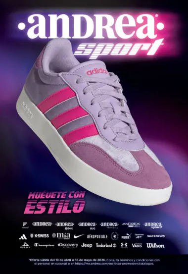 Catalogo Andrea Muevete con Estilo 2026 Mexico - portada