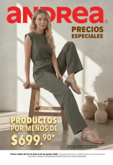 Catalogo Andrea Precios Especiales - Agosto 2026 - portada
