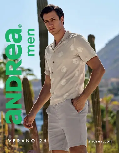 Andrea Caballero | Catálogo Ropa Hombres 2026 | México