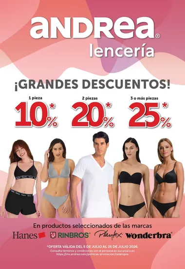 Andrea Top Selection Lenceria 2026