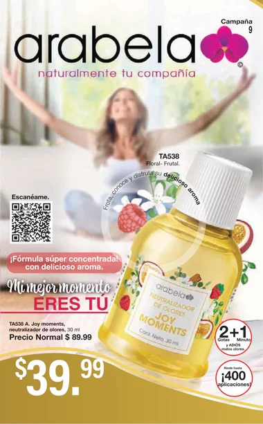 Catalogo Arabela Campaña 9 2026 Mexico - portada