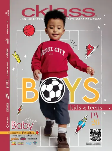 Catalogo Cklass Kids Niño Calzado Primavera Verano 2026