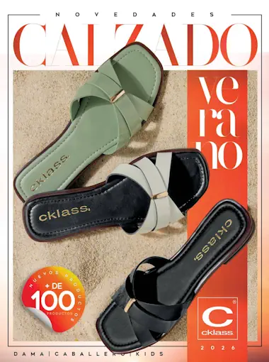 Catalogo Cklass Novedades de Verano Calzado 2026