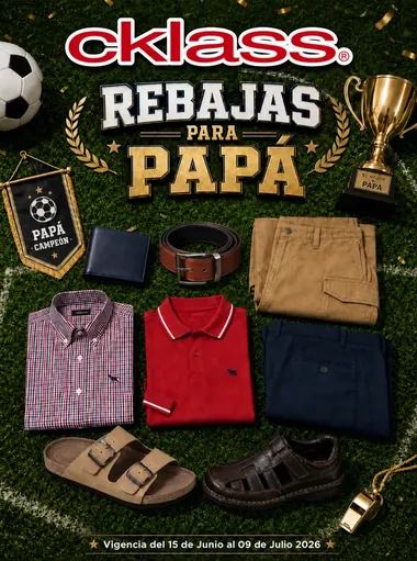 Catalogo Cklass Dia del Padre 2026 | Rebajas Papá - portada