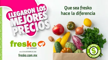 Folleto Fresko Promociones Septiembre 2026