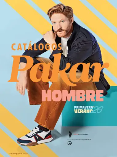 Catalogo Pakar Calzado Hombre Primavera Verano 2026