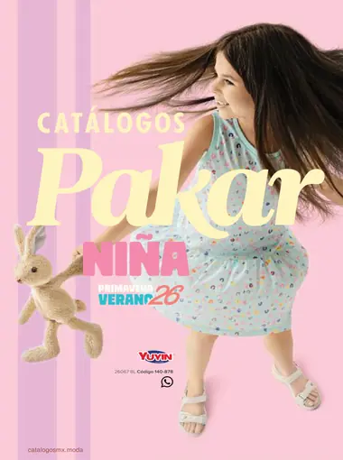 Catalogo Pakar Calzado Niñas Primavera Verano 2026