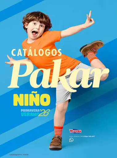 Catalogo Pakar Calzado Niños Primavera Verano 2026