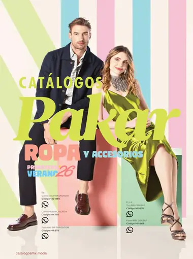 Catalogo Pakar Ropa y Accesorios Primavera Verano 2026