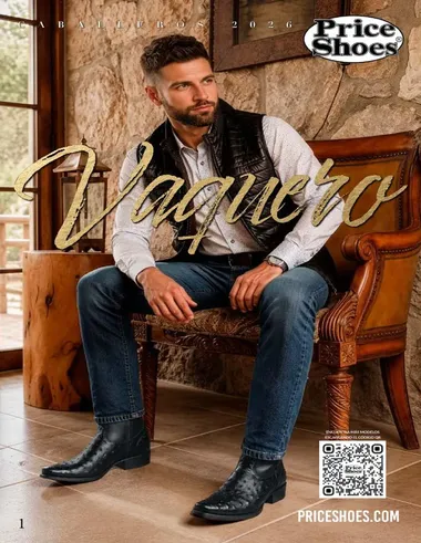 Catálogo Vaquero Price Shoes 2026 - portada