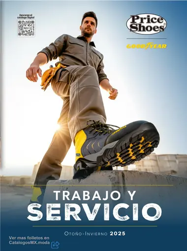 Catalogo Price Shoes Trabajo y Servicio: 25-26 - portada
