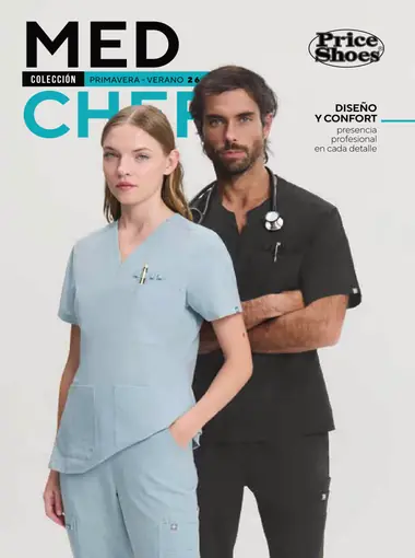 Catalogo Uniformes Price Shoes MED CHEF: 2026 - portada