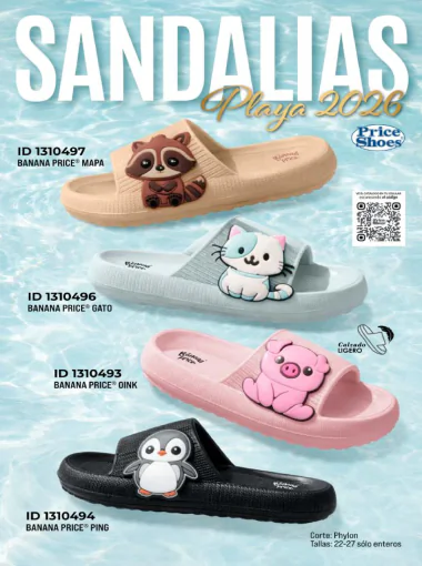 Sandalias de Playa Price Shoes 2026 - portada