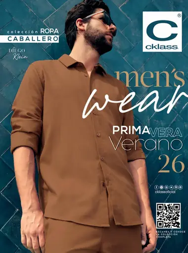 Catalogo Ropa Cklass Caballero Primavera Verano 2026