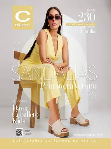 Catalogo Cklass Sandalias Dama Primavera Verano 2026