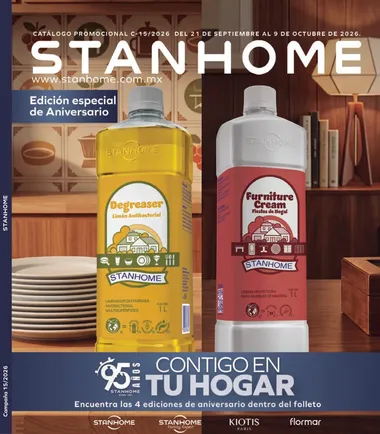Stanhome Campaña 15 2026 - portada