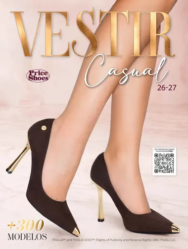 Catálogo Vestir Casual Price Shoes 2026 - 2027