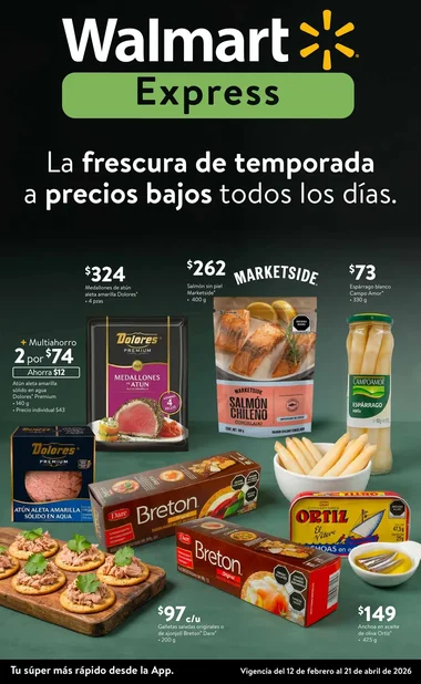 Folleto de Ofertas Walmart Express Despensa 2026