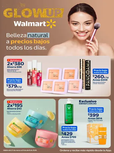 Catalogo Walmart Ofertas Belleza 2 Glow Up 2026